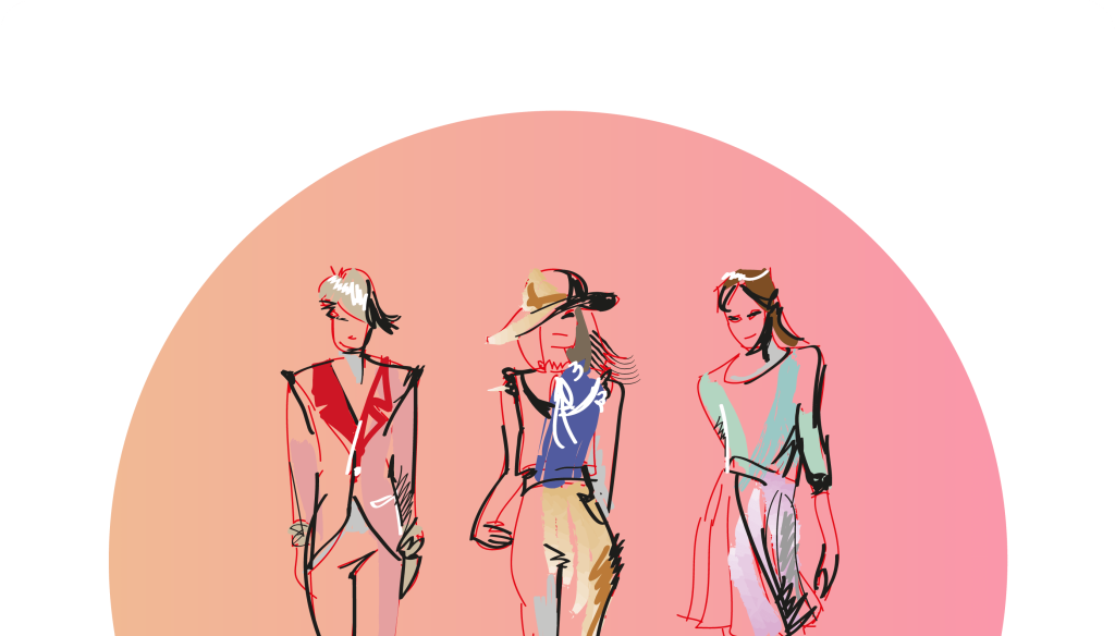 Fashion illustration workshop circle | Fashion Floor